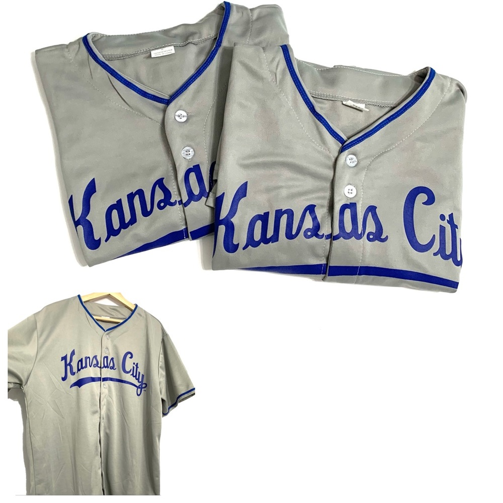 Kansas City Royals Baseball Jersey Fan Appreciation Night Set of 2 Jersey XL